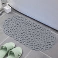 thumbnail image 4 of Up to 50% off Kbndieu Bath Tub and Shower Mat, Non Slip Bath Mat with Drain Holes and Suction Cups for Bathroom Stall and Tub Floor, Bathroom Essentials (Gray), 4 of 6