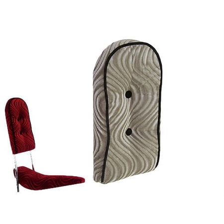 bike Sissy Bar Back Cushion Velour Silver.bicycle Sissy Bar parts price history on PriceWatchPro