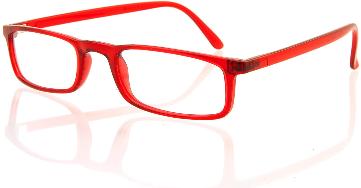 Nannini Quick 7.9 Italian Reading Glasses (2.5, Red)