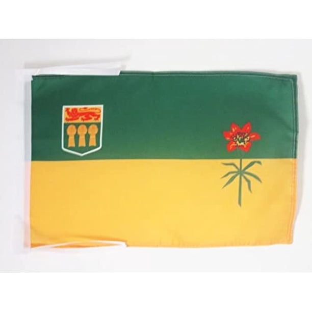 Bandera de Saskatchewan AZ FLAG 45x30 cm Poliéster