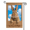 A, variant on XaaKee Garden Flags Lovely Bunny Greetings Welcome Art Yard Flag, Double-sided High-Quality White Linen Summer Garden Flag for Outside Lawn, 12x18Inch
