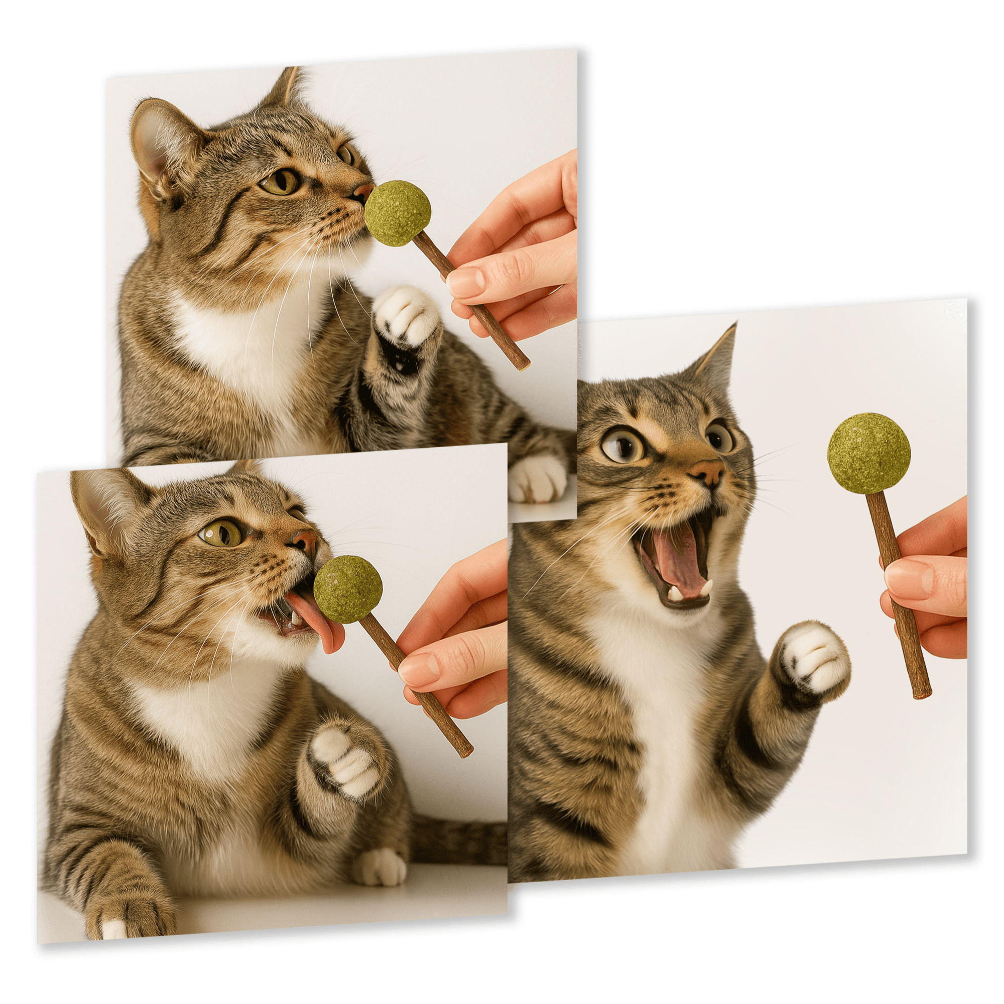 Kitty Ka Zoom Compressed Catnip Zoom Pops 3ct for Cats