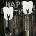 thumbnail image 4 of Tooth Balloon Balloons Party Teeth White Teeth Balloon Dental Party Decorations Nurse Baby, 4 of 6