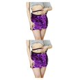thumbnail image 3 of Jumpingount Minifalda de tela para mujer, elegante, exquisita, brillante, reemplazo de lentejuelas, ropa de disfraz de actuación de baile para Type1 NO1, 3 of 6