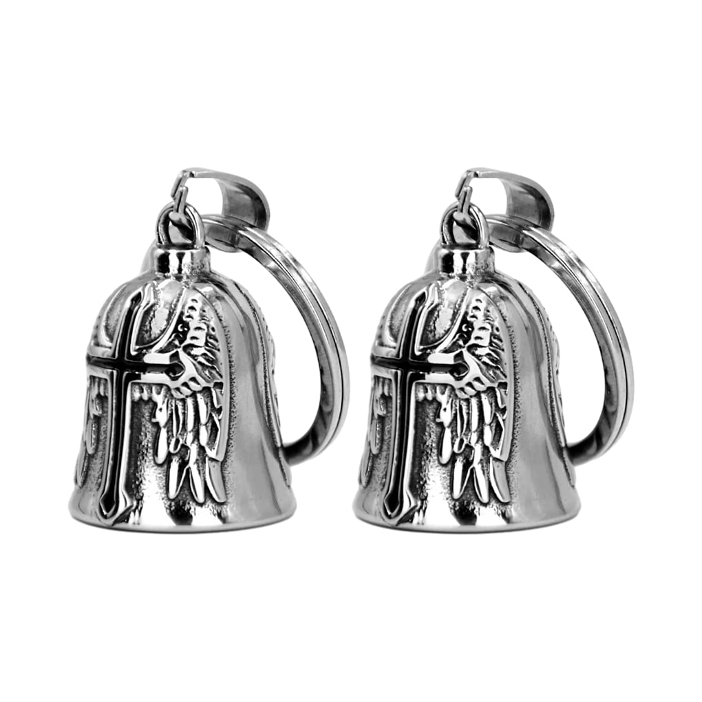 Bell♡　0723 Dream Apparel 2 Pack Motorcycle Bells for Bikers Riders Men