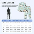 thumbnail image 6 of Kll Cute Cows Sleepwear Mens Flannel Pajamas,Long Cotton Pj Set, 6 of 9