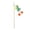 B, variant on NookHive Cartoon Animal Cat Wand - Cat Tickling Stick Toy with Catnip and Plush Mice, Interactive Toys for Cats, Encourages Exercise and Teeth Cleaning,A