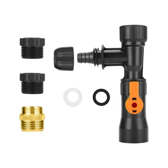 Kit De Cambiador De Agua Grifo Boquillas Conectores Accesorios Conjunto De Tanque De Peces SM SunniMix cambiador de acuario