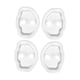 thumbnail image 4 of Cubierta genérica para cerradura de puerta de coche, repuestos premium, protector de silicona para cerradura de puerta y 4 piezas, 4 of 8