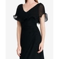 thumbnail image 3 of LAUREN RALPH LAUREN Womens Flutter Sleeve Gown, 3 of 3