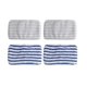 thumbnail image 1 of 4 Pcs Microfibre Cloth Pads for Clean&Steam ZR005801 Cleaner, 1 of 5