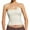 White, variant on Tank Top for Women Short Sleeve Braless Tie Halter Shirts Loose Fit Button Casual Tees