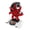 Red, variant on Stove Fan Fan Heat Powered Eco-thermoelectric Fan for Pellet Log Burning Stove