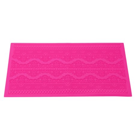 

Lace Mould Silicone Mat Fondant Sugar Craft Cake Mold Diy Baking Decorating Tool