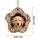thumbnail image 3 of Cuadro Colgante de Acrílico con Estampado de Animales Navideños | Regalo Ideal para Familiares y Compañeros de Trabajo | Impresión a Doble Cara | Decoración Navideña Perfecta | 8 X 8 Cm, 3 of 7