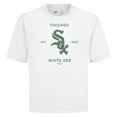 thumbnail image 2 of Men's Levelwear White Chicago White Sox Crossway Oversized Luxe Signature Knit T-Shirt, 2 of 3