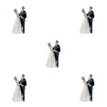 thumbnail image 3 of Wosthever Soporte de la boda de la estatuilla de la resina del novio de la decoración de la torta Type6 NO6, 3 of 6