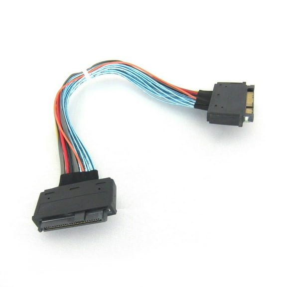 SFF-8639 68 Pin U.2 Cable Extension Cable - 8 Inches