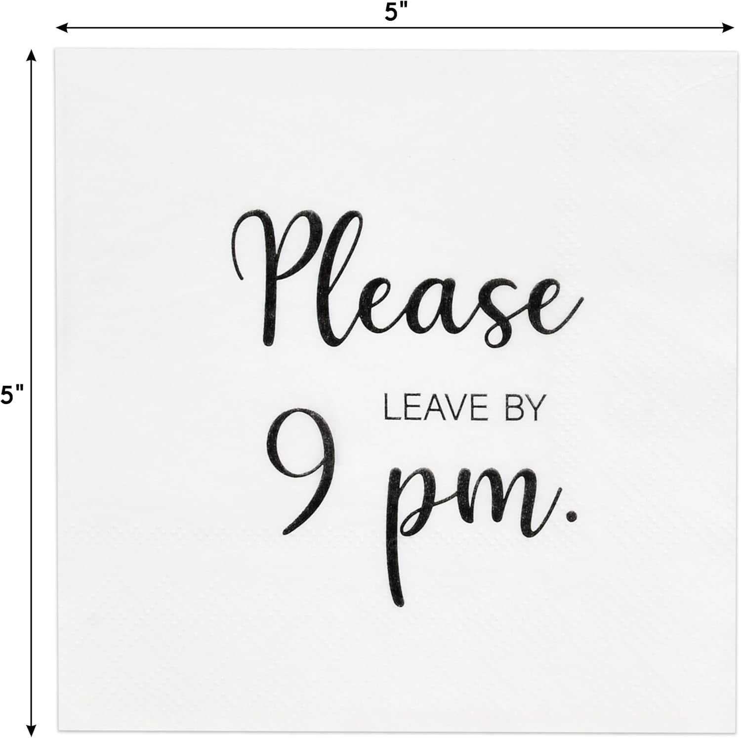 Gift Boutique - Funny Quotes Disposable Paper Napkins