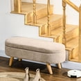 thumbnail image 3 of 43.3" Comfortable Bench | Sitting to Read or Tie Shoes | Holds Pillows in Storage, 3 of 5