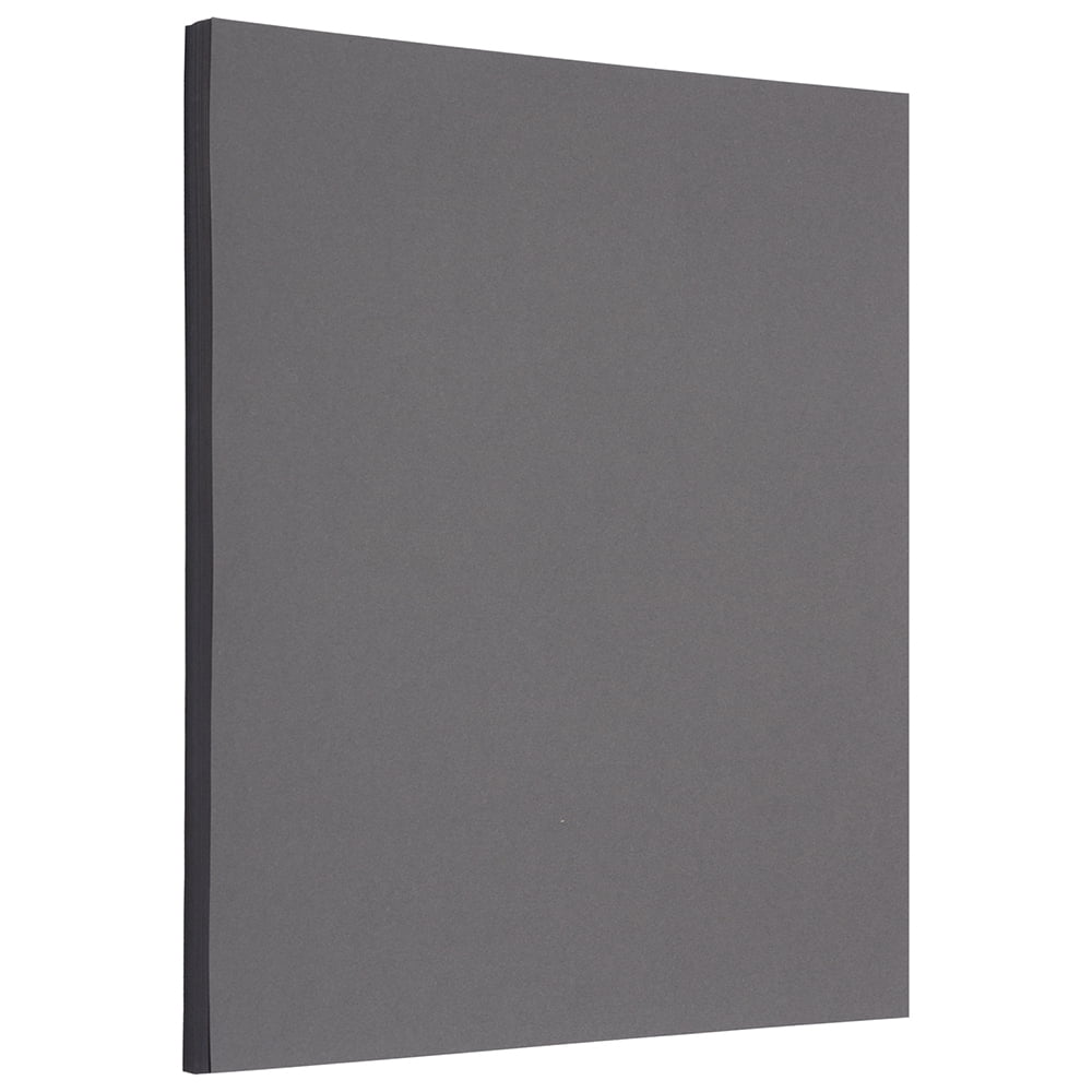 JAM Paper No. 10 Business Stationery Set, 4 1/8 x 9 1/2, Dark Grey, 50/Pack