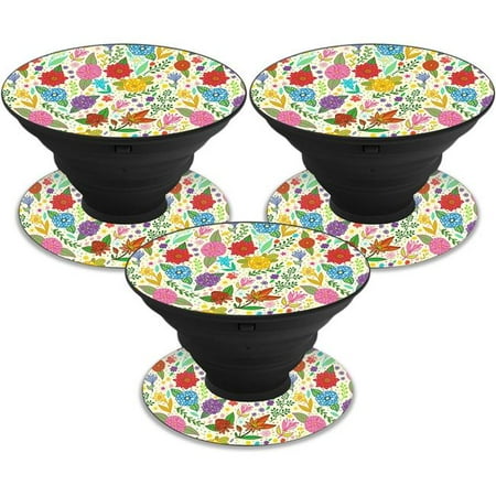 MightySkins POSOCK-Flower Garden Skin Decal Wrap for Sticker - Flower Garden - Pack of 3