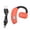 Orange, variant on Rupoun Wireless Bluetooth 5.4 Earbud Open Ear Air Conduction Headphone Noise Reduction Wireless Sport Earphone for Android Laptop Truck Driver Black (11 inches / 27.9 cm)