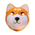 thumbnail image 3 of Máscara facial de Halloween,Máscara de Shiba Inu para cosplay,máscara de perro,Máscara de fiesta para disfraz de carnaval o Halloween,Máscara de cosplay de animales para festivales de, 3 of 8