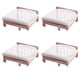 thumbnail image 2 of Dznils Fundas de asiento de silla de plástico transparente impermeables para comedor, juego de 4, 2 of 11