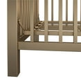 Little Seeds Monarch Hill Haven Gold Metal Canopy Crib