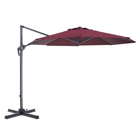 Cloud Mountain Cm0398 10 Foot Offset Cantilever Hanging Patio