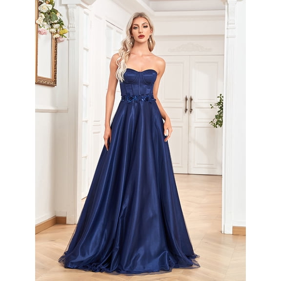 Wedding Dress Wedding Guest Dresses for Women Straight Shoulder Gauze A-line Elegant Ball Evening Dress Fashion Party Dress
