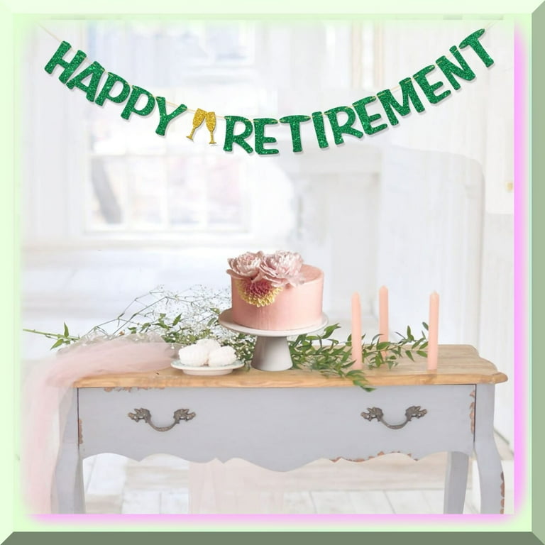 sparkling-farewell-fiesta-happy-retirement-banner-with-green-glitter-work-last-day-theme-retirement-party-supplies-decorations-walmart-com for Free Printable Happy Retirement Banner Sparkling Farewell Fiesta - Happy Retirement Banner with Green Glitter - Work Last Day Theme Retirement Party Supplies & Decorations - Walmart.com for Free Printable Happy Retirement Banner