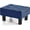 Blue, variant on Small Foot Stool, Velvet Foot Stools with Legs, Stable Small Footstool for Living Room, Dark Green