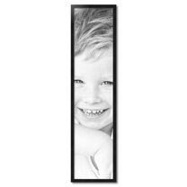 ArtToFrames 12" x 51" Black Picture Frame, 12x51 inch Black Wood Poster Frame (WOM-5139)
