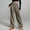 Coffee, variant on Pants for Women Plus Size 4X Under $10 Straight-leg Trousersloose Drying Solid Color Wide-leg Suit Trousers