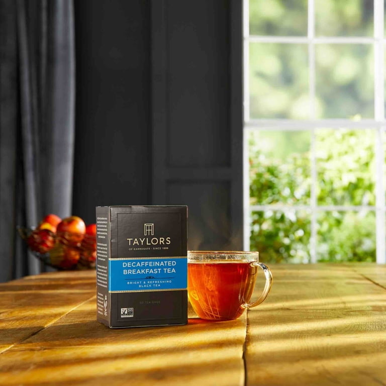 Taylors of Harrogate Decaf Breakfast Tea Blend, 50 Tea Bags