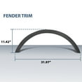 thumbnail image 6 of Rear Fender Trim Left Driver Side Fit For Ford Escape SEL 2013/ Escape (submodel: S, SE, Titanium) 2013-2016 FO1790116, 6 of 8