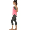 thumbnail image 3 of icyzone Workout Shirts Yoga Tops T-Back Running Tank Top, 3 of 6