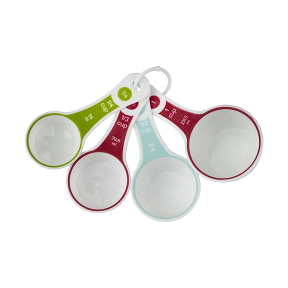 GoodCook PROfreshionals 4-Piece Multicolor Measuring Cup Set with Textured Grip Handles