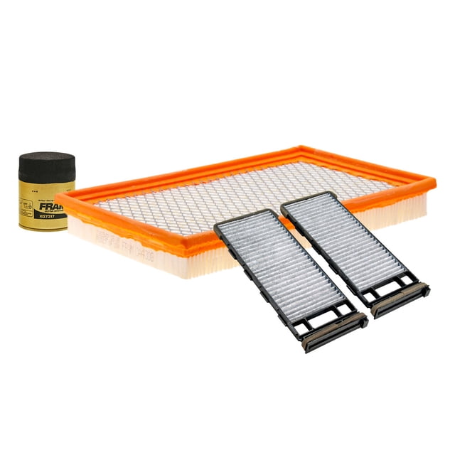 Kit De Filtro De Aire, Filtro de Aceite Sintético y Filtro de Cabina 3 PIEZAS Compatible con Nissan Altima L4 2.4L DE 1998 A 2001