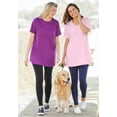 thumbnail image 4 of Woman Within Plus Size Perfect Crewneck Tunic, 4 of 5