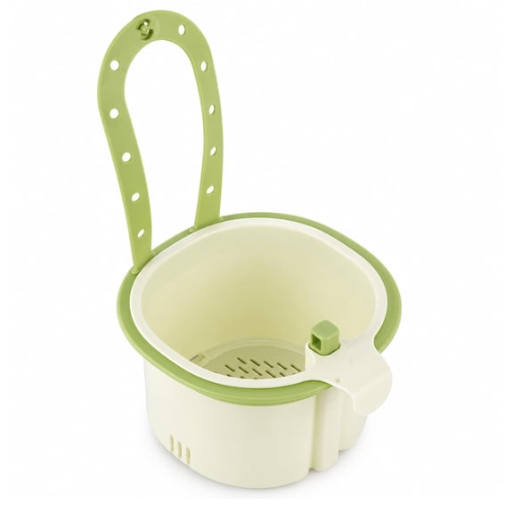 Hanging Sink Drain Basket for Kitchen, Multifunctional Faucet Hanging Drain Basket, Self-Draining Sponge Holder for Kitchen