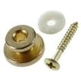 thumbnail image 2 of 6pcs Golden Strap Button w/ Mounting Screw for Guitar Mandolin, 2 of 5