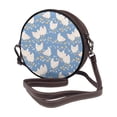 thumbnail image 2 of Lsque Funny Chicken Pattern Shoulder Bag – Microfiber Leather Crossbody with Detachable Strap & Handle Ring, Waterproof & Durable, Elegant Everyday Carry, 2 of 5