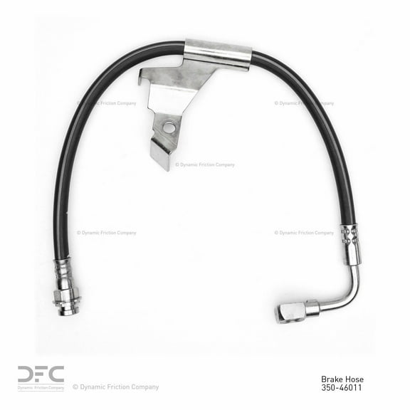 Front Right Dynamic Friction Company Brake Line Hose 350-46011 For 1990-1992 Cadillac Fleetwood, 1990-1993 Cadillac DeVille