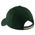 thumbnail image 4 of Port Authority Mens Sandwich Bill Cap with Striped Closure, 4 of 4