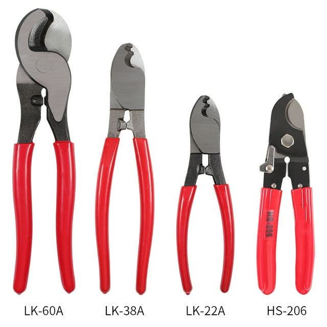 6-Inch Traditional Chinese Design Chrome-Vanadium Steel Cable Cutters - Lightweight 550g Insulated Handled Multi-Functional Tool for Cutting, Bending & Stripping Copper/Aluminum Wires, Portable