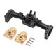 thumbnail image 1 of Carcasa de eje trasero CNC para FMS para coche RC FCX24 1/24. Elevación y ensanchamiento de la carcasa del eje trasero con tornillo de tapa de engranaje de latón negro., 1 of 14