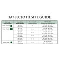 thumbnail image 4 of DII Hearts Woven Check Tablecloth, 52"x52", 100% Cotton, 4 of 8